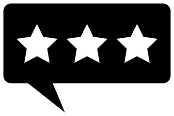 レビューアイコンのベクターイラスト