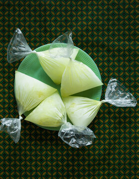Lemon Ice lollies.
