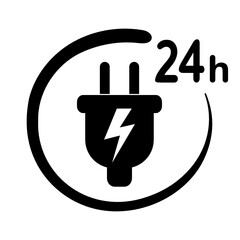 ikona ładowania 24h