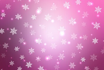 Light Pink vector template in carnival style.