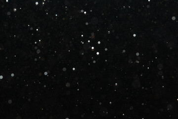 Glittering stars of bokeh use for celebrate