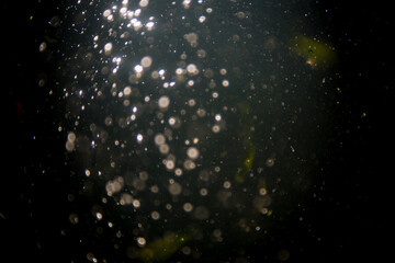 Bokeh of water