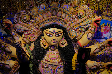 Durga Puja -Kolkata, West Bengal, India - October 2020