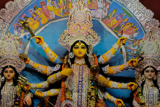 Durga Puja -Kolkata, West Bengal, India - October 2020