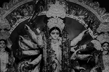 Durga Puja -Kolkata, West Bengal, India - October 2020