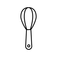mixer kitchen cutlery line style icon
