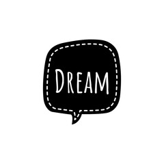 ''Dream'' Lettering