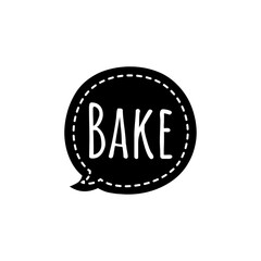 ''Bake'' Lettering