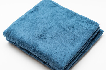 白背景に置いて撮影したバスタオル