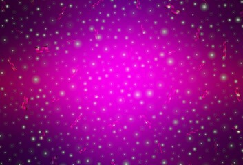 Dark Purple vector pattern in Christmas style.