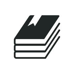 Book stack icon