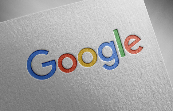 Google icon logo paper texture