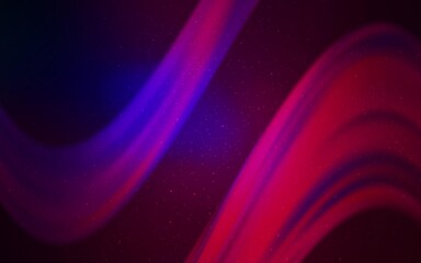 Obraz premium Dark Pink, Blue vector background with astronomical stars. Shining colored illustration with bright astronomical stars. Pattern for astronomy websites.