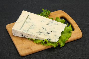 Italian traditional gorgonzola soft cheese