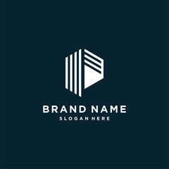 Creative initial letter logo design for company or person Premium Vector part 20
