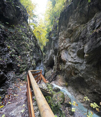 Die Wolfsklamm bei Stans