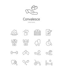 Simple Line Icon 03 : Convalesce