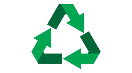 Obraz premium vector recycle symbol isolated icon eco, waste.