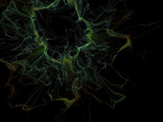 Imaginatory fractal background Image