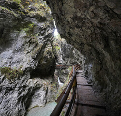 Spaziergang Wolfsklamm bei Stans