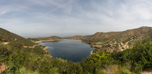 Deep Blue Lake View