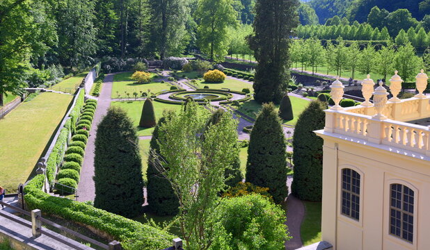 Barockgarten von Schloss Weesenstein