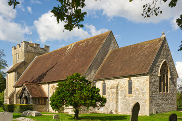 Fototapeta na wymiar St. James Church, Birdham, Sussex, England