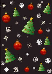 Winter pattern