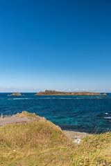 北海道　礼文島スコトン岬とトド島