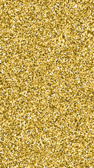 Round gold glitter luxury sparkling confetti. Scat