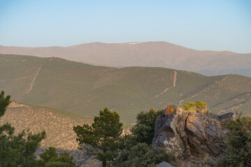 mountain landscape in southern Spain