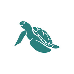 Turtle design vector illustration, Creative Turtle logo design concepts template, icon symbol