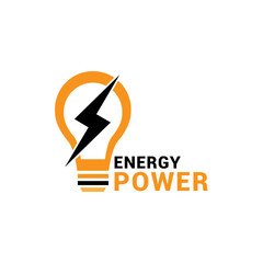 Power logo icon vector template.