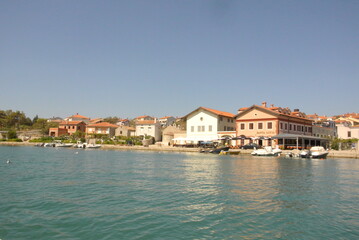 Obraz na płótnie Canvas Cres town, sea, on the island of Cres, Croatia