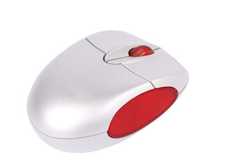 computer mouse isolated on white