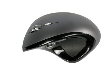 computer mouse on white background