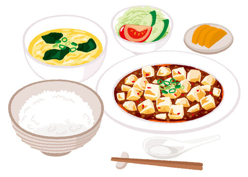 マーボー豆腐定食 の画像 61 件の Stock 写真 ベクターおよびビデオ Adobe Stock