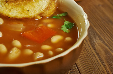 Italian  Zuppa di fagioli