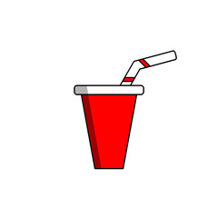 Vector Illustration Icon Drink Doodle