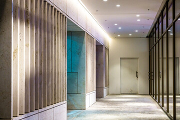 corridor at a building