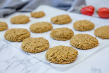 Healthy Homemade Baked Falafel