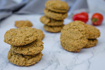 Healthy Homemade Baked Falafel