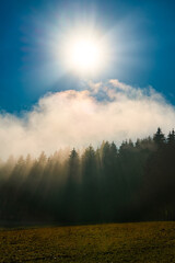 Sun in Fog