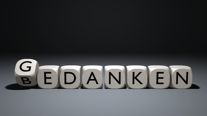 Wortspiele auf Spielwürfeln, 