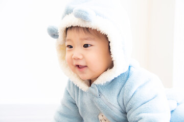 ハイハイできるようになったよ