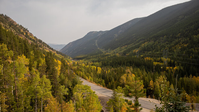 Landscape in autumn