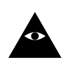 Eye of providence symbol	
