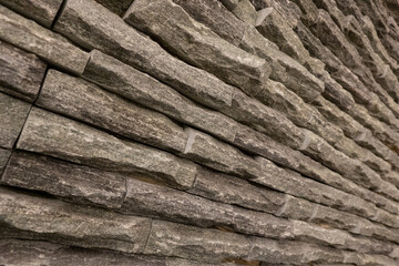 テクスチャー 灰色の石積みの壁 Texture Of Old Stone Wall Wall Mural Sesk