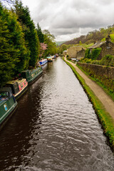 Obraz premium canal in the village
