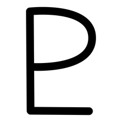 Planet Pluto astronomy symbol